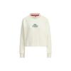 Originals Classic Three-Stripe Pullover Sweatshirt Women Tops White IX4227
