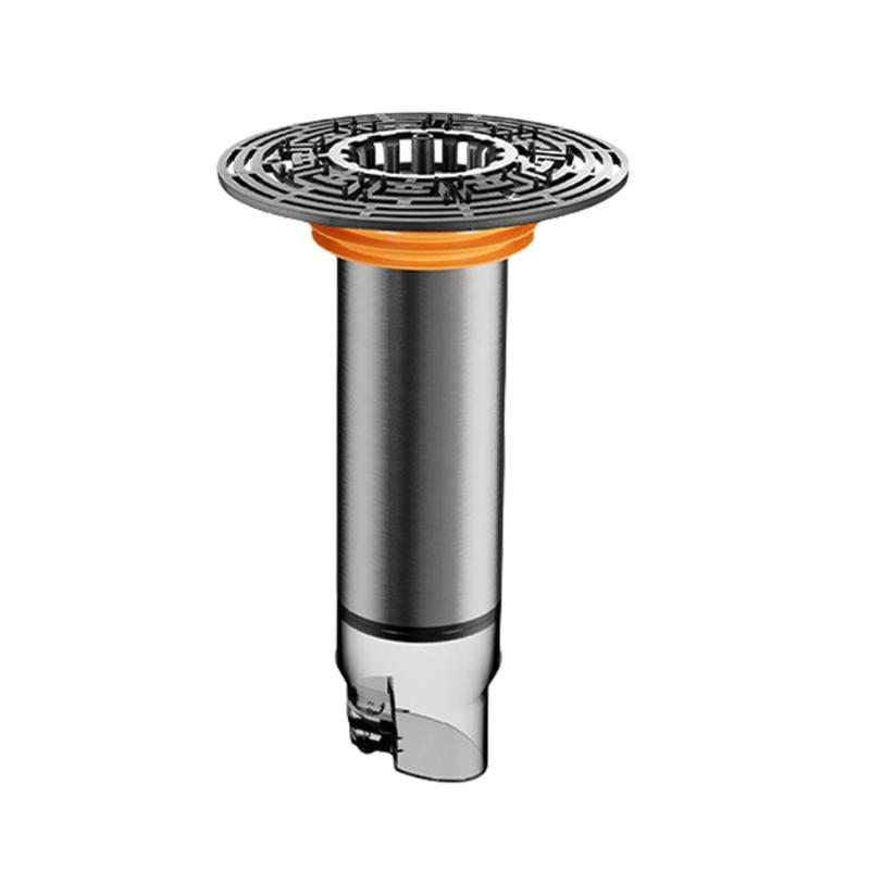 

Practical Sturdy Stainless Steel Floor Drain Cores with Strong Filtration Bathroom Accessory for Household Daily Use 11.8CM