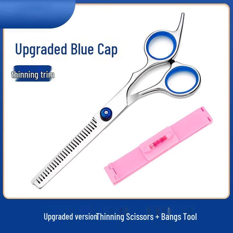 Professional Hairdressing Scissors Set: Barber, Thinning, and Bangs Cutting Scissors for Home Use
