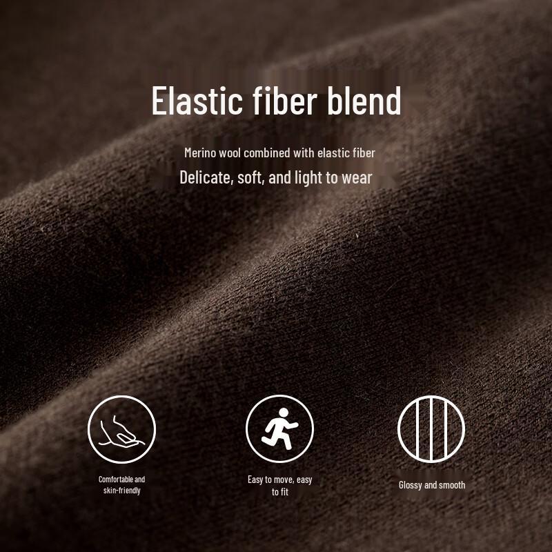 VICUTU Men's Business Casual Lapel Knit Cardigan