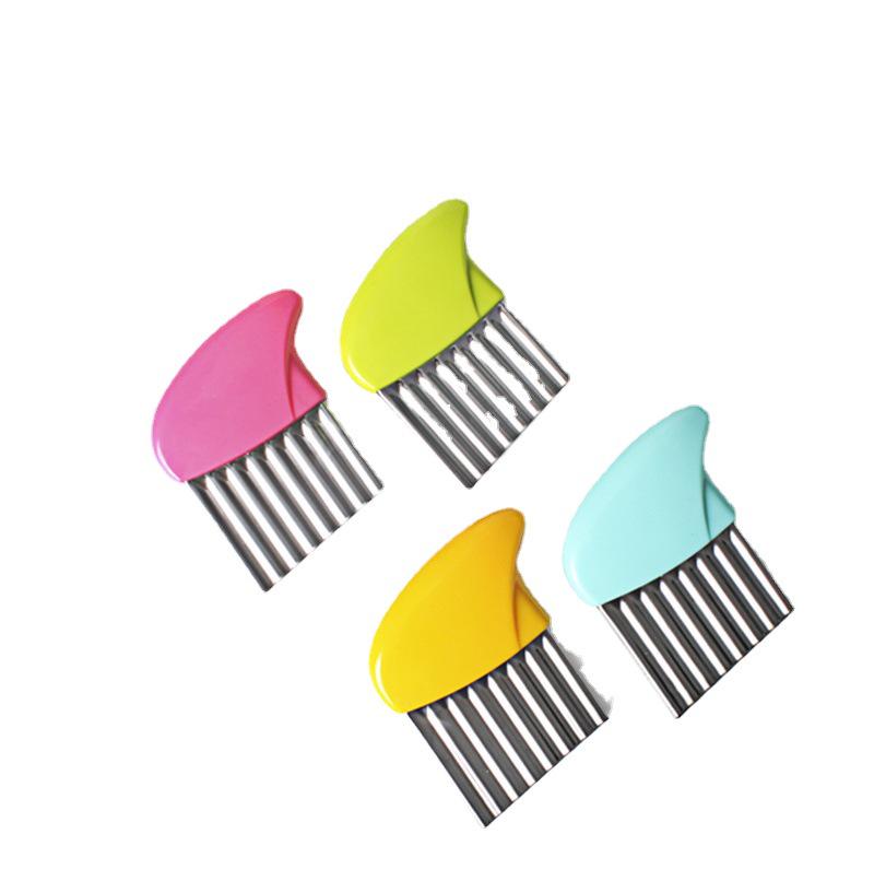 Multifunctional Wavy Potato Knife for Slicing French Fries & Vegetables
