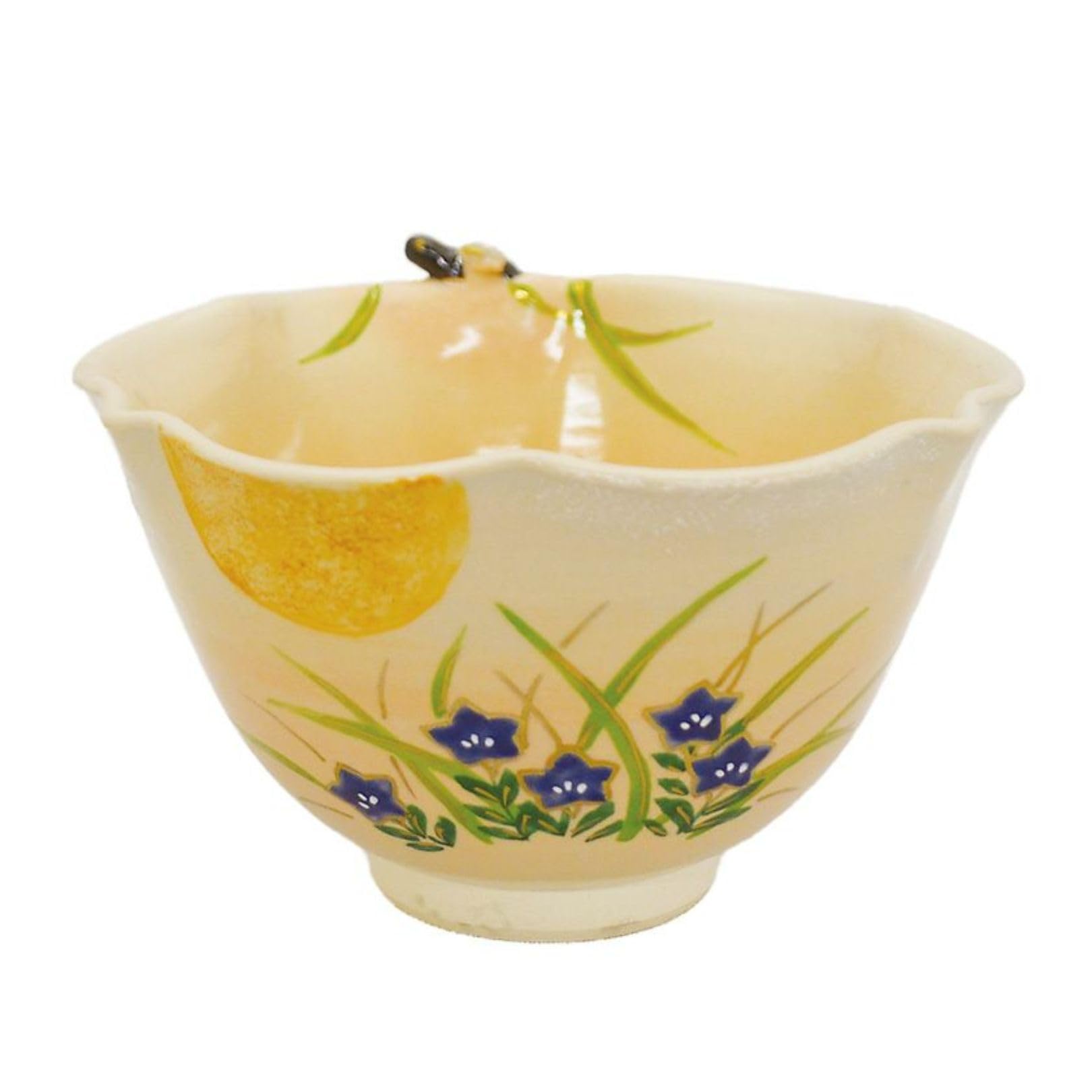 

Чай матча Киото Сделано в Луна и осенняя трава от Takenaka 11 см в ширину x Идеально для чайной подарочной чаши, Изделие, Япония, Дизайн, Косё, 8,5 см высотой, Церемония,