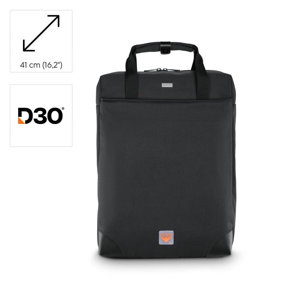 Hama Extreme Protect Shockproof Laptop Backpack, 16.2-inch, Black, Officially Imported, Germany