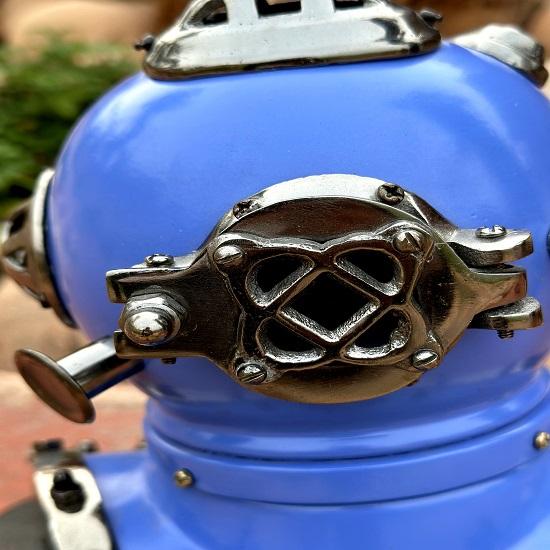 Κράνος καταδύσεων Blue US Navy mark V κράνος δυτών Κράνος θαλάσσιων καταδύσεων Κράνος καταδύσεων σήμα V Κράνος καταδύσεων με βάση