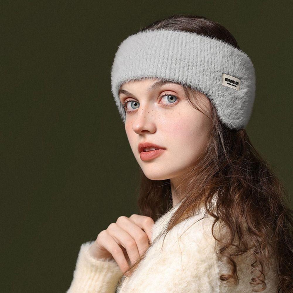 Ear Cover Head Worn Earmuffs Ear Warmer Earmuffs Headband New Knitted Warm Earmuffs  Winter