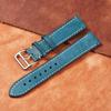 Vintage Italian First Layer Cowhide Watchband 20mm 22mm Handmade Vegetable Tanned Leather Watch Strap Men Wristband Bracelets