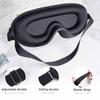 Breathable 3D Sleep Mask Slow rebound Sleeping Aid Eyepatch Blackout Eye Mask  Night