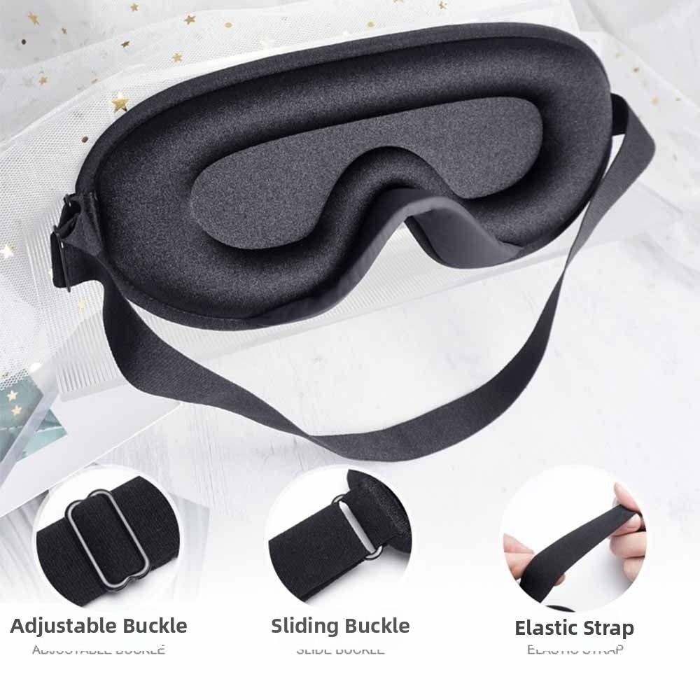Breathable 3D Sleep Mask Slow rebound Sleeping Aid Eyepatch Blackout Eye Mask  Night