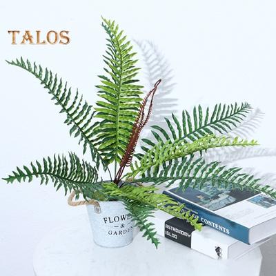 Künstliche Blätter, einfache Wartung, schaffen Atmosphäre, lichtecht, attraktive Simulation persischer Blätter, Fotoshooting, Dekoration, Bürobedarf