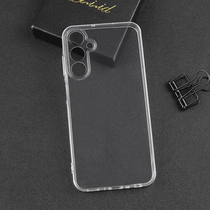

For Samsung Galaxy A25 5G (Global) (161.0 x 76.5 x 8.3mm) TPU Case Precise Cutout Clear Slim Phone Cover A