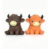 Highland Cattle Stress Relief Squeeze Toy - Creative Decompression Venting Ball
