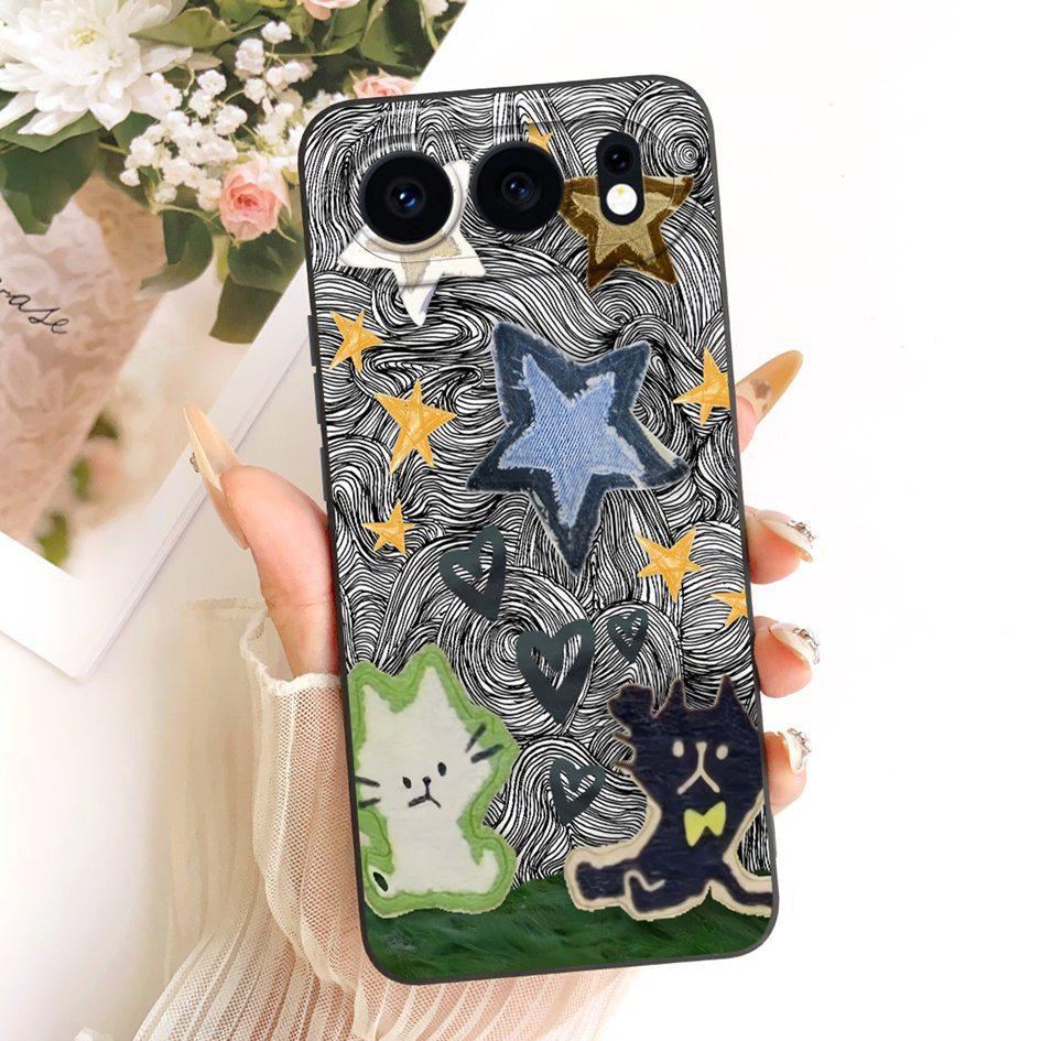 For Honor 500 5G Case MEY-AN00 Cute Rabbit Cat Cartoon Candy Silicone Shockproof Cover For Honor 500 Pro Funda Honor500 Pro Capa