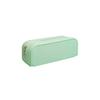 Compact Rectangular Silicone Pencil Case & Desk Organizer