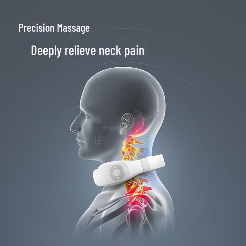 WOLO Smart Neck and Shoulder Massager with Heat and Pulse Therapy