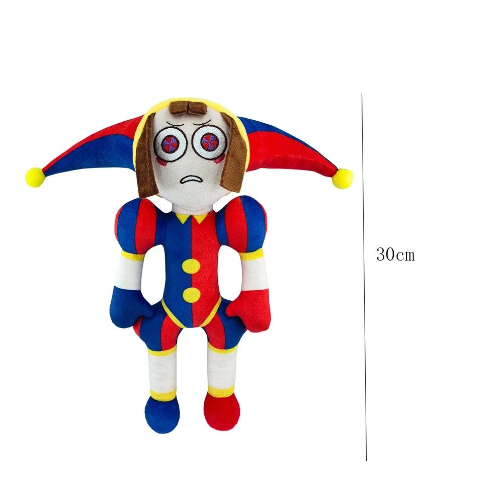New Digital Circus Plush Toy Anime Cute Cartoon Clown Soft Fill Doll Fun Girl Birthday Christmas Valentine's Day Doll Gift