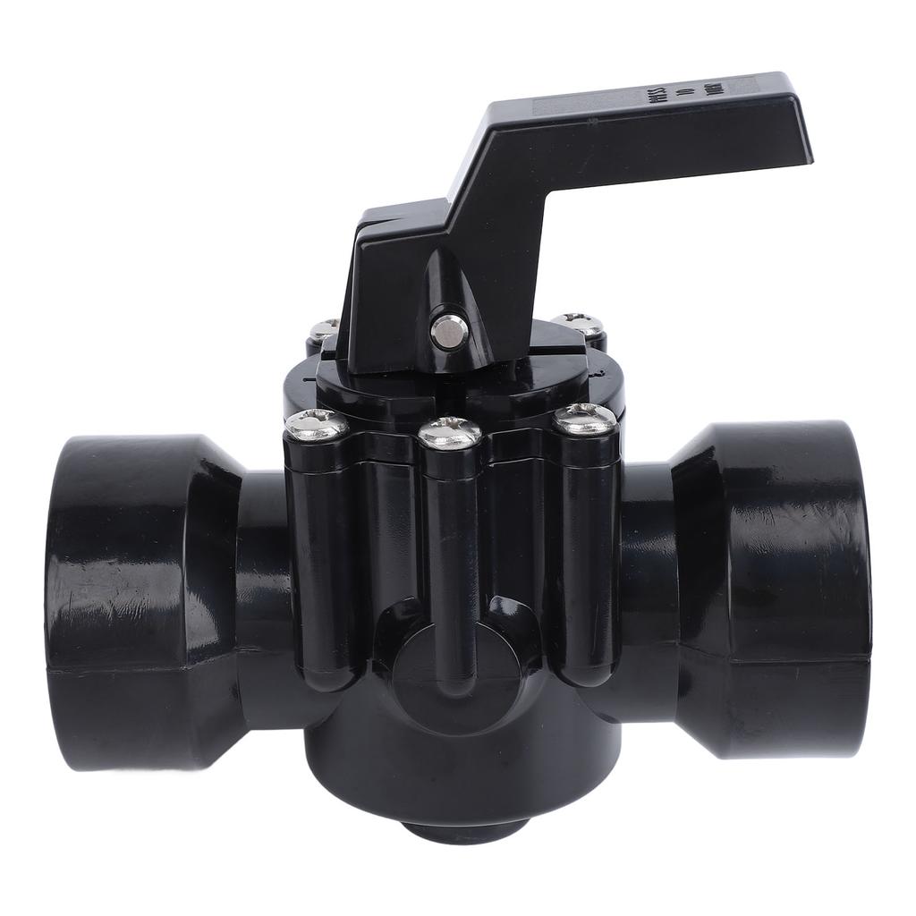 Swimming Pool Diverter Valve G1?1/2in ABS Three Way Positive Seal Water Diverter Valve for 4517