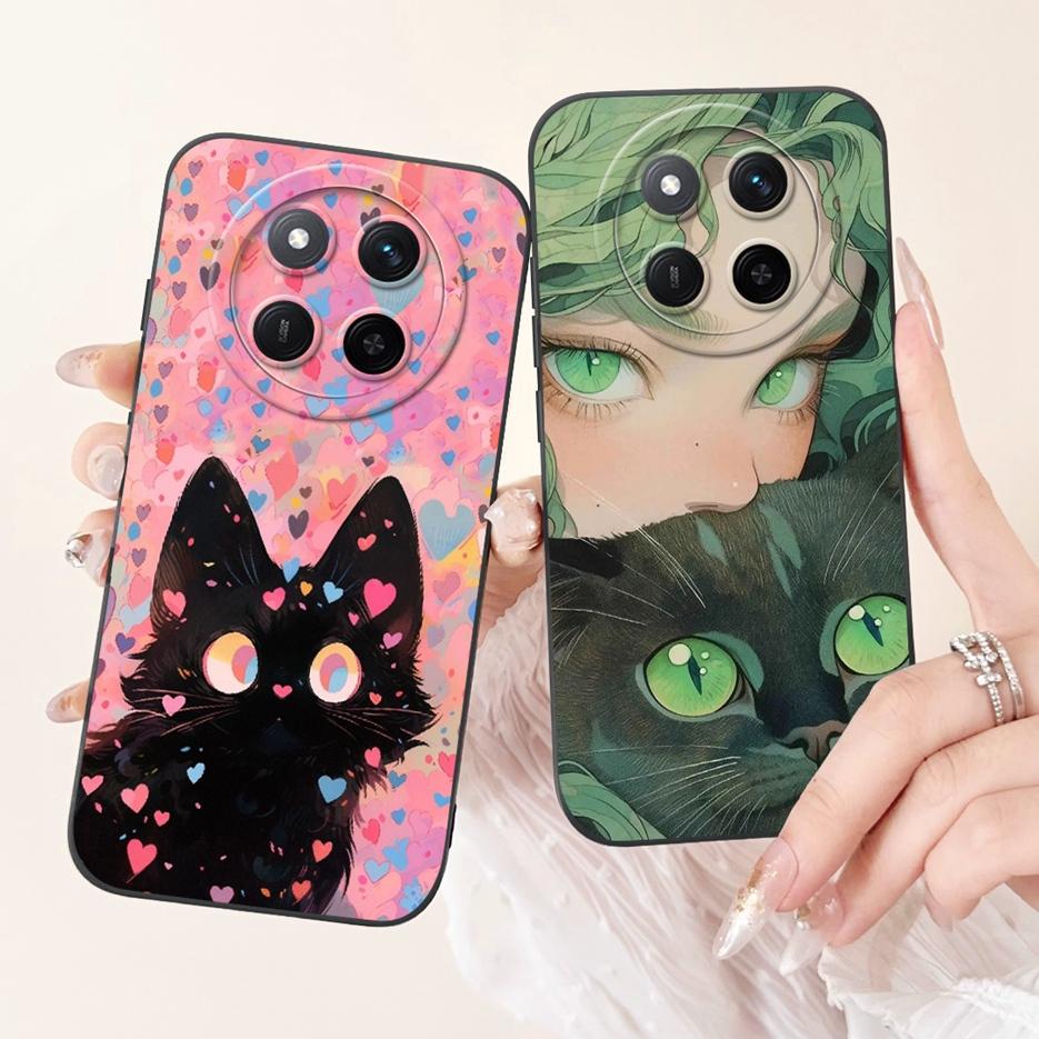 For Honor X9C Case Honor X60 Pro BRP-AN00 Cute Panda Cartoon Cover Soft TPU Phone Cass For Honor X9C HonorX60 Pro HonorX9C Shell