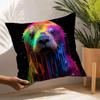 Animals Rainbow Dog Sea Otter Elephent Pillow Case Sofa Decorative Home Double-sided Printing Short Plush Cushion Pillow Cover