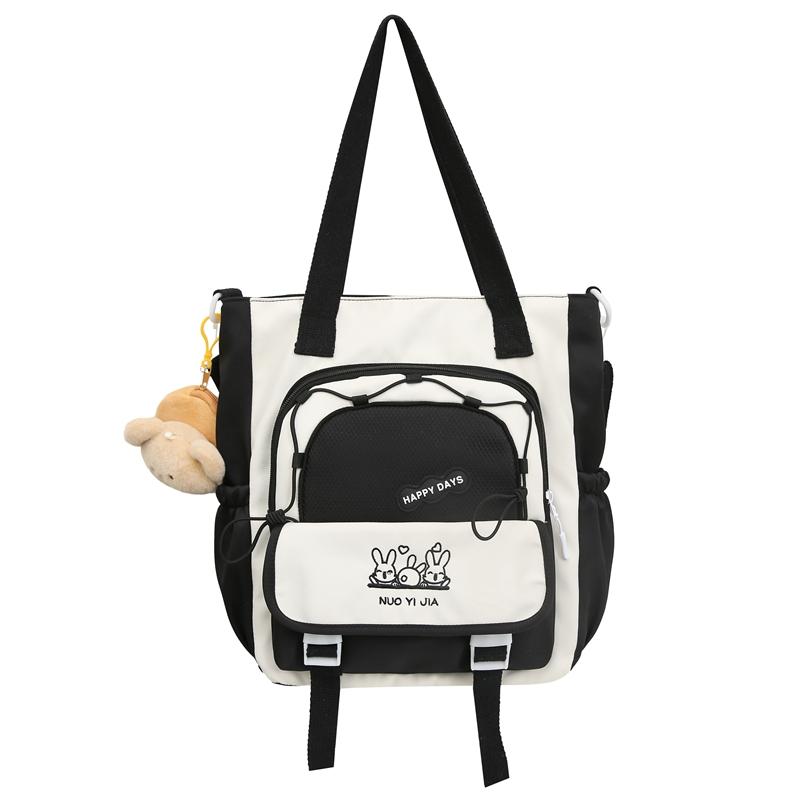 Сумка через плечо с цветными блоками — фото 10