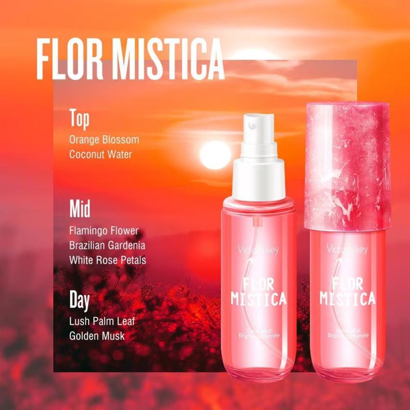 Alcohol-Free 90ML Women's Body & Hair Fragrance Mist - Long-Lasting Scent