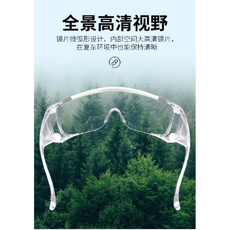 New model of protective goggles with blinds, impact-resistant, scratch-resistant, splash-proof, dust-proof, anti-fog, anti-wind and sand,