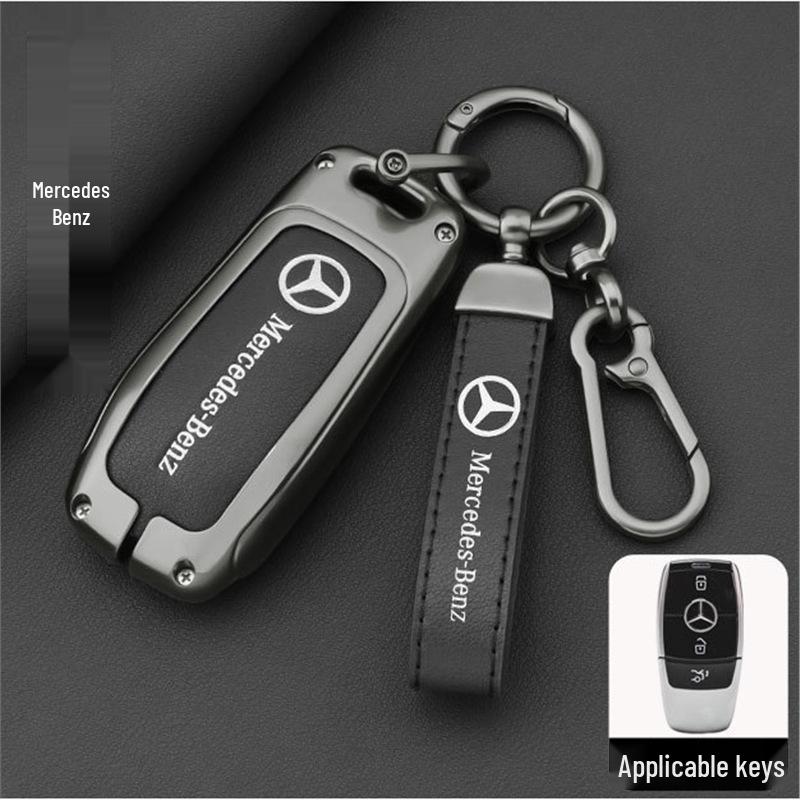 Mercedes Key Case for E300L, C260L, GLC300L, C200L, A200L, GLA, GLB, GLE Models