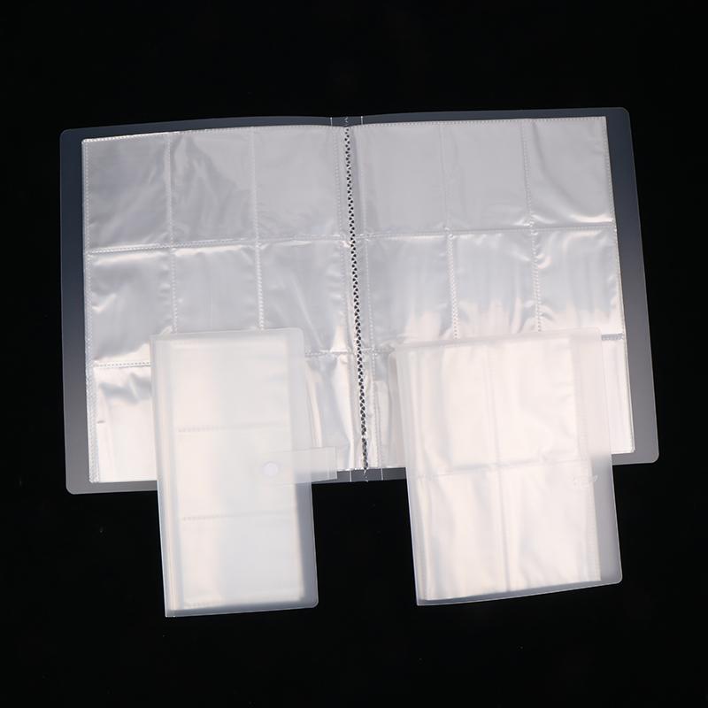 Průhledné fotoalbum Mini Polaroid album Kniha pro sbírku fotografií, karet, jízdenek Fotokarta Fotoalbum DIY pořadač