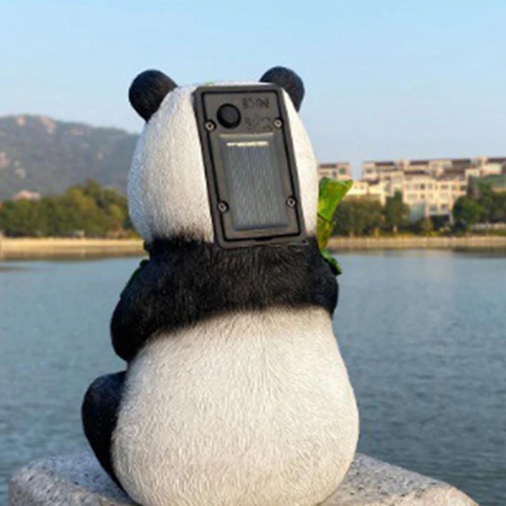 Solar Lamp Panda Animal Solar Garden Lights Solar Powered Solar Led Light Outdoor Garden Decoration Lamp Waterproof Solar Lights