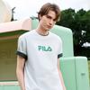 FILA Original Colorful Fashion Simple Classic Retro Large Logo Sports Trendy Casual Versatile Comfortable Loose Short Sleeve T-Shirt F51U619102FTQ