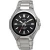 Casio Standard Solar Analog Men's Watch 5ATM Water Resistant Black Metal Band MTP-RS100D-1AV