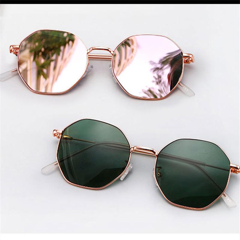 

Retro Pink Metal Frame Rave Sunglasses for Women 2024