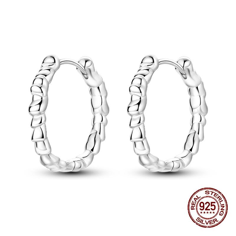 New Earrings for Women 925 Silver Color Star Geometric Entangle Zircon Earrings Fine Wedding Engagement Birthday Jewelry Gifts