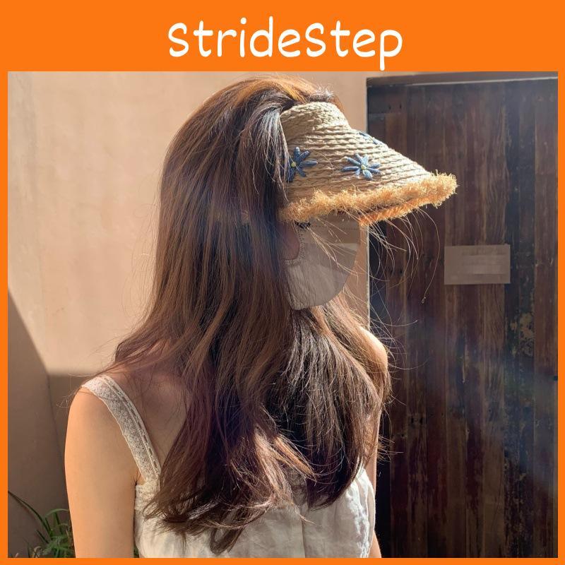 Straw Sunscreen Cap Hat Lightweight  Headband Style Breathable Protection Uv