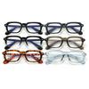 4pcs Trendy Small Square Women Glasses Frames Multi Color Anti Blue Light Eyeglasses Optical Lenses Female Luxury Eyewear