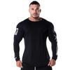 Men Long Sleeve Skinny T-shirt Casual T Shirt Gym Fitness Tees Tops Running Sport Quick Dry Clothing
