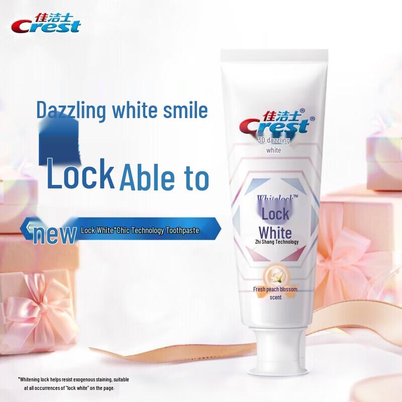 Crest Whitening Tandkräm med Persikoblomssmak