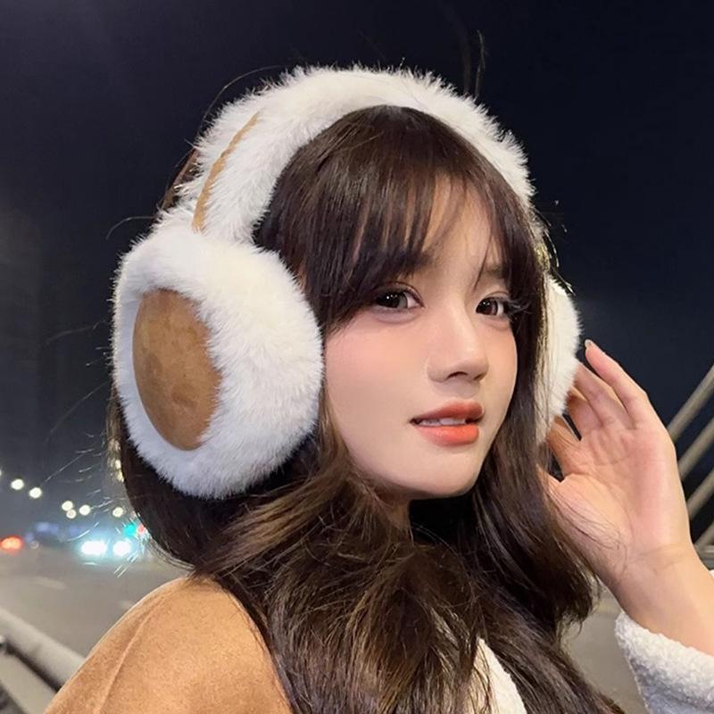 Earmuffs: Unisex Winter Plush Ear Warmers for Outdoor Cycling