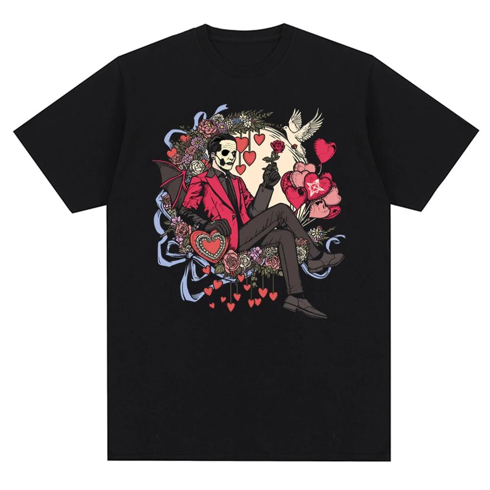New Ghost Rock Band Graphic Print T Shirt Unisex Unisex Fashion Casual Rock Streetwear Short Sleeve Plus Size T Shirt Unisex
