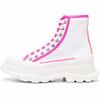 (WMNS) Tread Slick Lace-Up Boots 'White Pink' Women's 697082W4MV59895