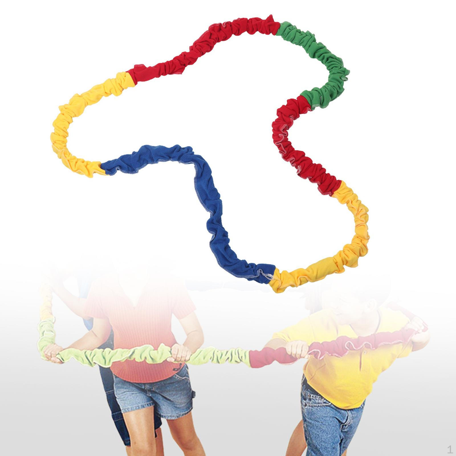 

Кооперативна стрейч стрічка для динамічних рухів Тренажерний реквізит Тренажерна іграшка для раннього навчання Circumference 2.4m