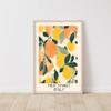 Fruit Vegetable Market Lemon Strawberry Papaya Food Poster Canvas Painting Wall Art Pictures Kitchen Home Restaurant Decor