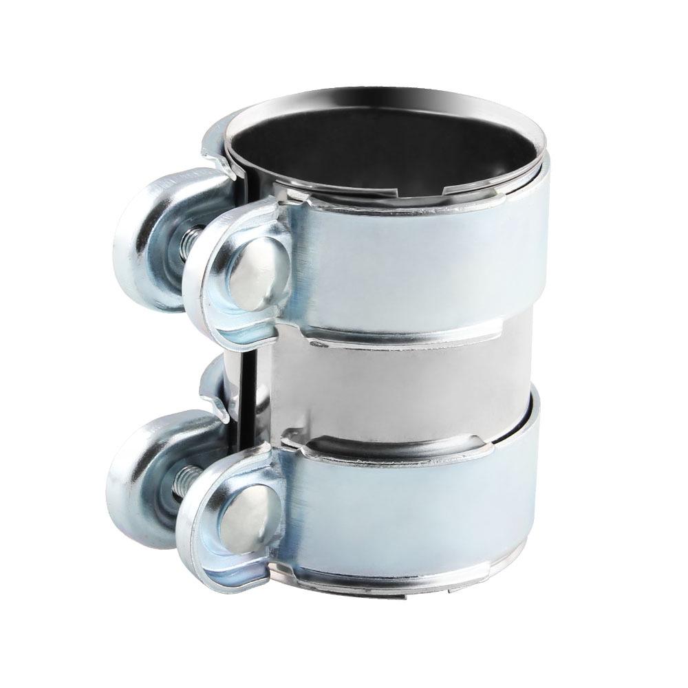 Stainless Steel High Quality Exhaust Tube Pipe Joiner Sleeve Clamp Connector Exhaust Tube Pipe Connector Length 95mm