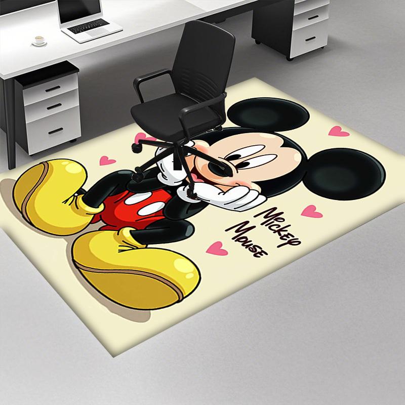 1pc,Mickey Mouse Home Decor Rug - Office Carpet, Chair Pad, Outdoor Mat Gift IdeaL063