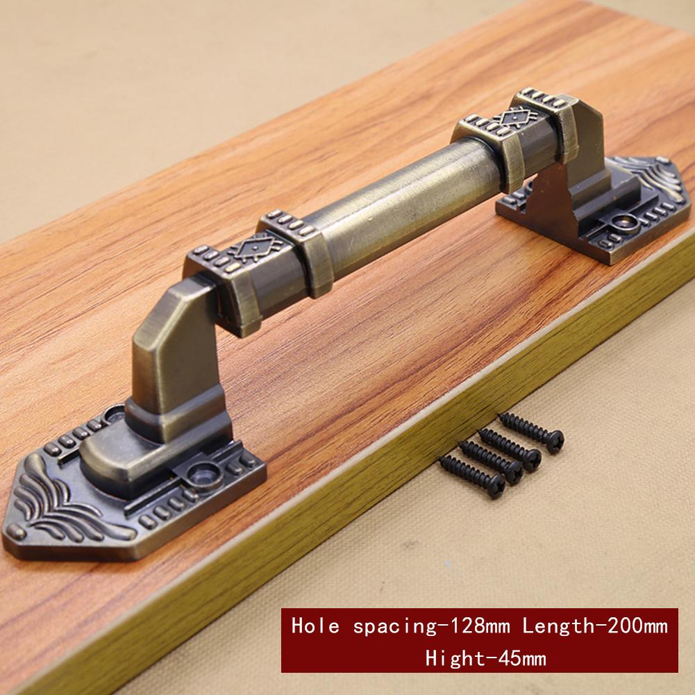 Decorative Handle For Doors Rust Resistant Handle Cupboard Dresser Knob Green Bronze Aluminum Alloy Knob Distinct Look