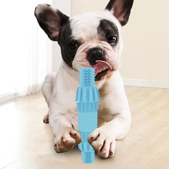 Yousheng Dog Chew Toy Teeth Cleaning Gum Massage Multifunctional Pet Grinding Stick Teething Toy for Aggressive Dogs