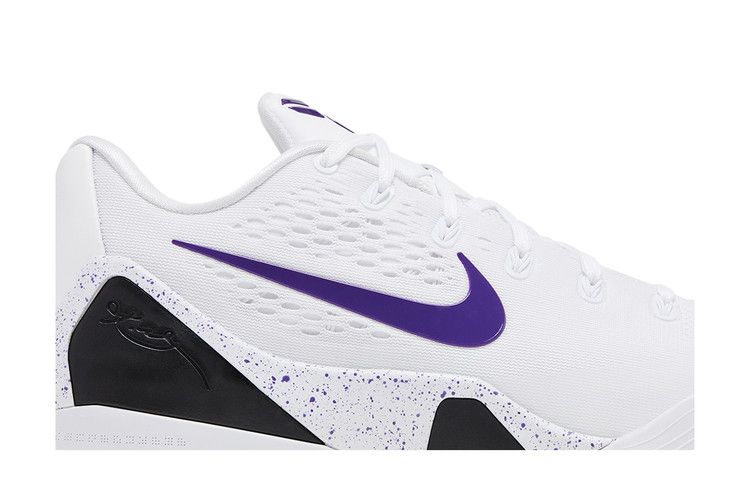 Nike Kobe 9 Elite Low EM Protro White Court Purple