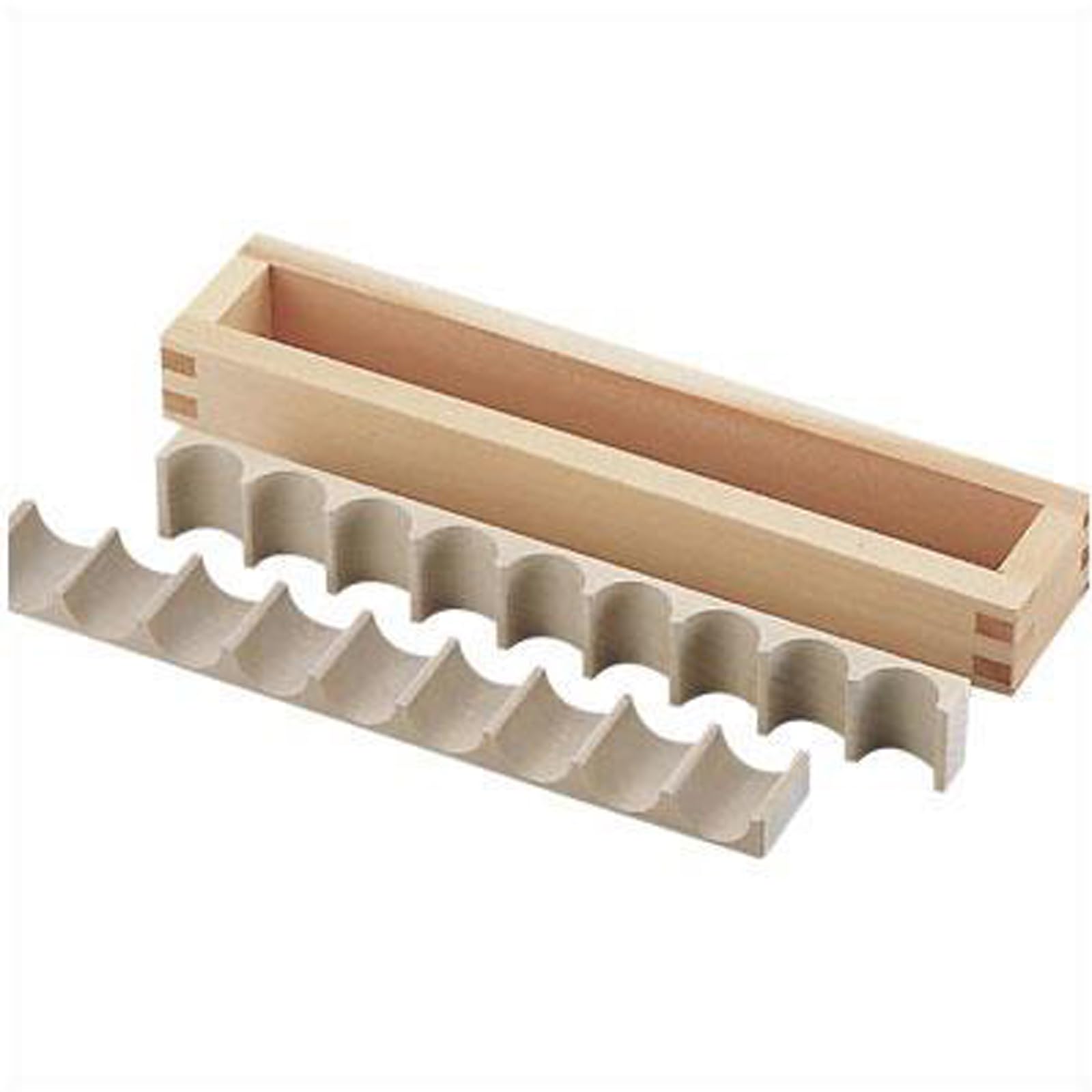 

Yamaco Деревянная макуноути пиала для риса 9 Отделка 25 мм Диаметр x 35 мм 25 г за штуку (Кипарис), Отверстия, Естественный, Размеры Высота,