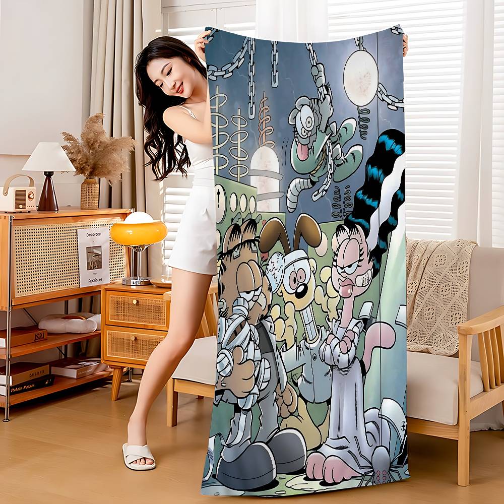 The G-Garfield-Movie Big Microfiber Beach Towels Quick Dry Towel Sand Beach Towels Pool Towel For Travel Swim Pool Yoga