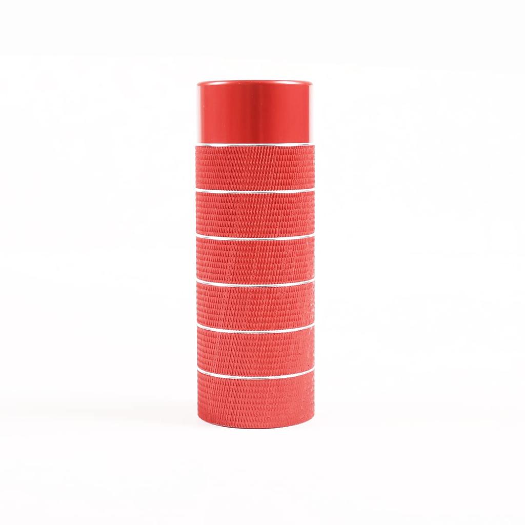 Car Aluminum Alloy Handbrake Handle Handbrake Sleeve for Toyota FJ Cruiser Cover, Protector, 2007-2021 (Red)