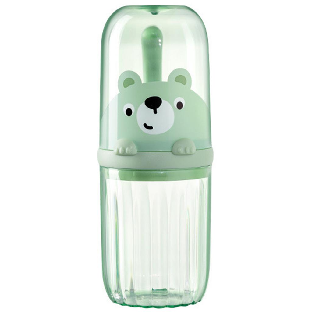 Portable Toothbrush Holder Plastic Toothbrush Travel Case for Kids with Detachable Handle Toothbrushes Toothpaste Storage Box